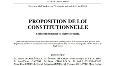 PPL Constitutionnaliser la Sécurité sociale