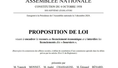 Interdiction des licenciements boursiers