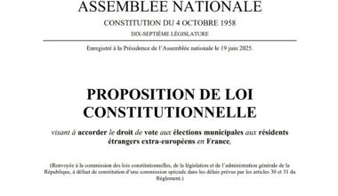 Droit de vote des étrangers aux élections municipales