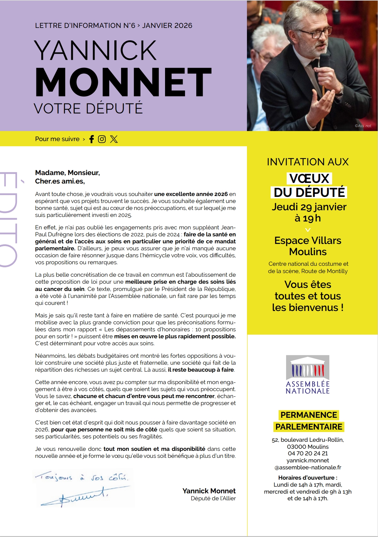 Lettre information janvier 2026