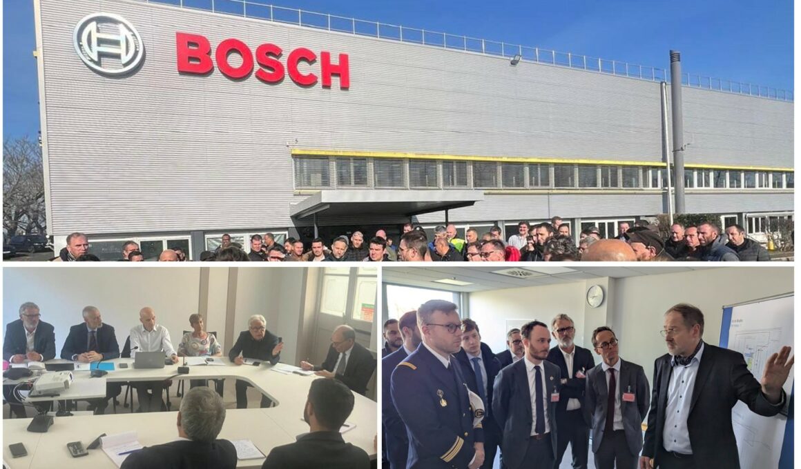 Mobilisation pour Bosch