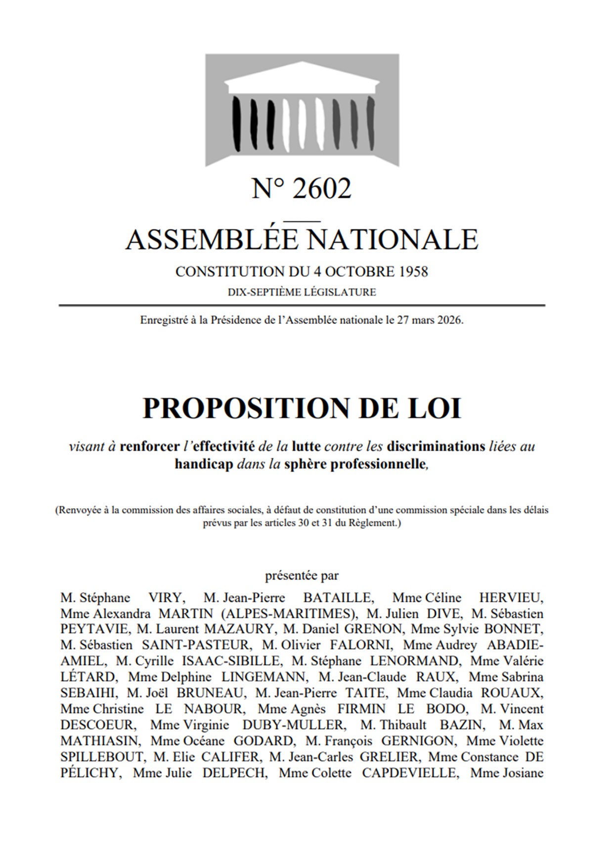 Lutter contre les discriminations liées au handicap Lutter contre les discriminations liées au handicap dans la sphère professionnelle