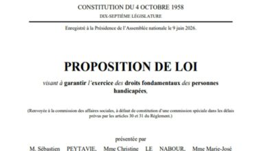 Droits des personnes handicapées