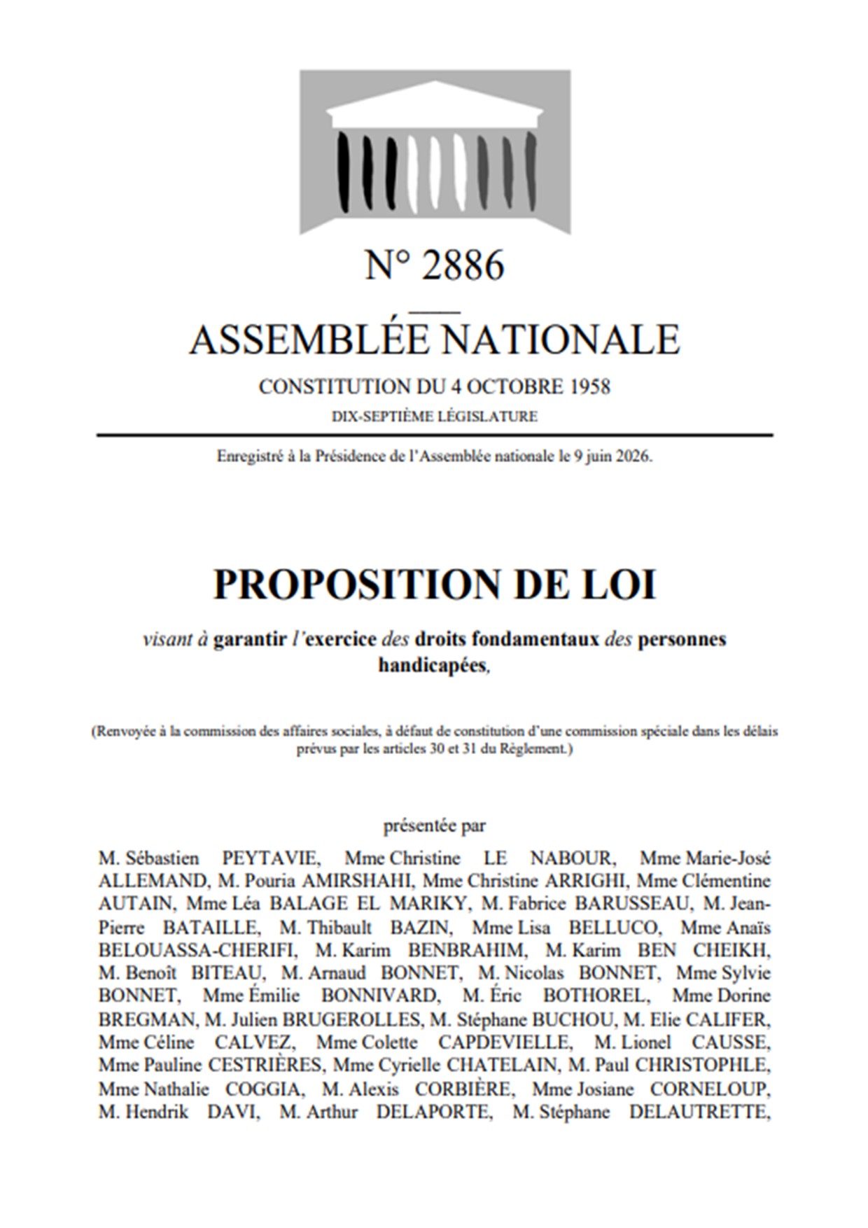 handicap Droits des personnes handicapées