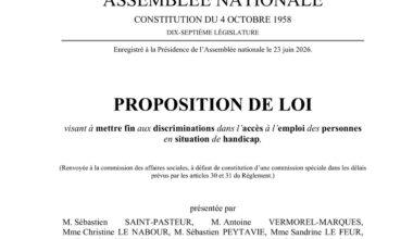 PPL discrimination à l'emploi Handicap