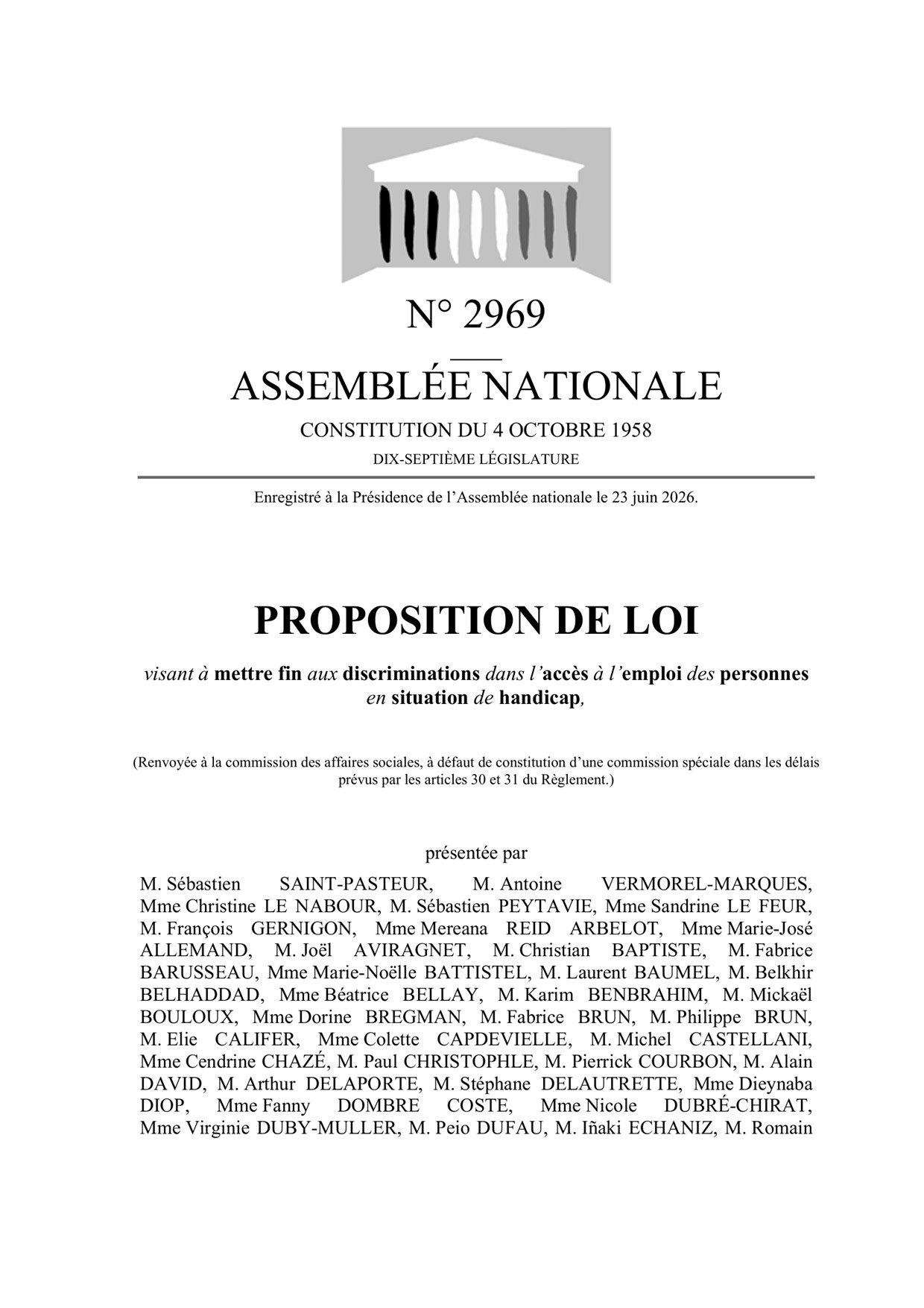 PPL-discrimination-Handicap PPL discrimination à l'emploi Handicap